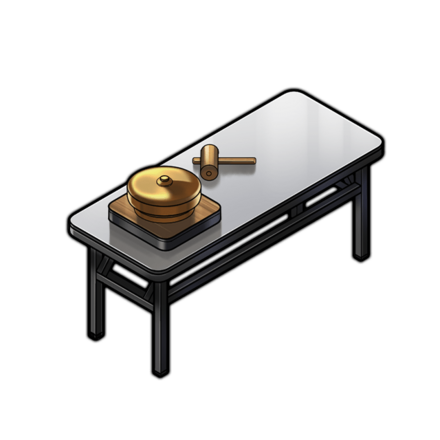 ゴング付きテーブル★12の画像