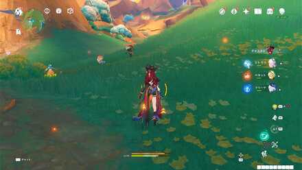 ④のライノ竜の場所