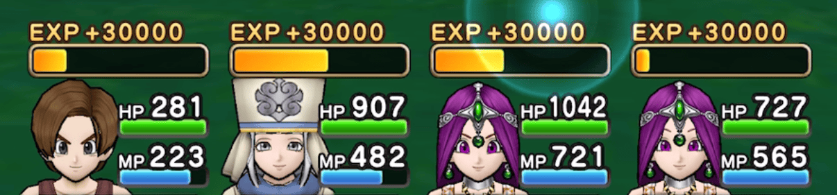 メガゴールドマンの経験値