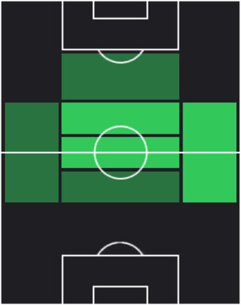 STハファエウ・ヴェイガ(05/01)の適性ポジション