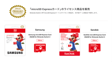 256GBが標準サイズ