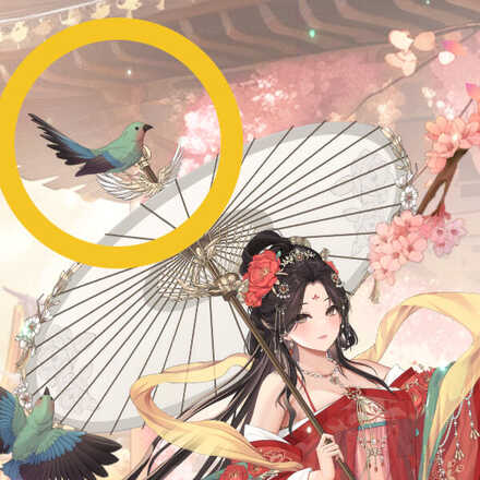 少女廻戦の雪衣娘のタップする場所