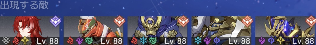7日目出現する敵