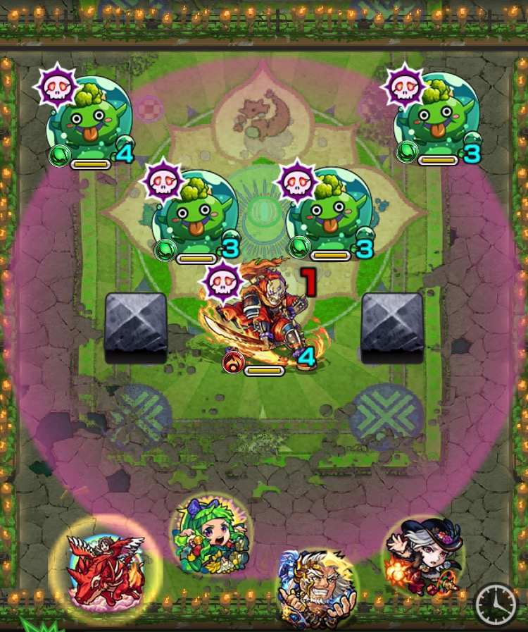 摩利支天のステージ1攻略