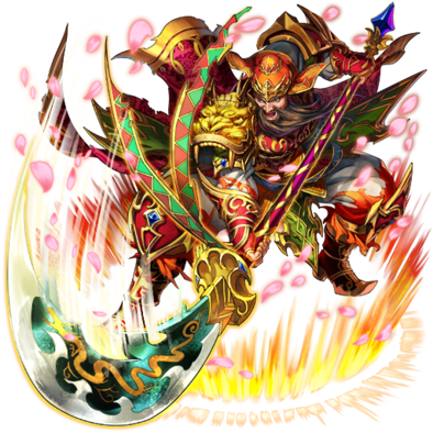 オセロニアの［義憤の武神］関羽の画像