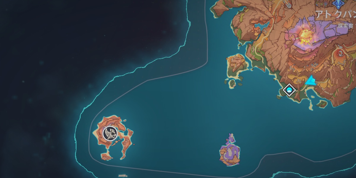 秘源機兵・統御デバイス出現場所