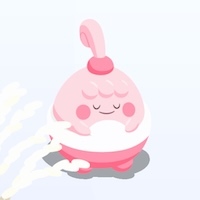 ピンプクの星2寝顔画像