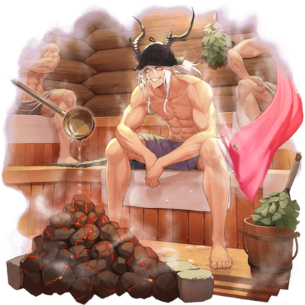 オセロニアの［サウナ耐久中］ガイの画像