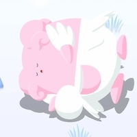 ハピナスの星3寝顔画像