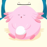 ラッキーの星4寝顔画像