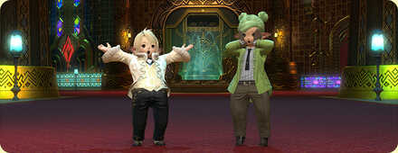 エモート「大きく驚く」