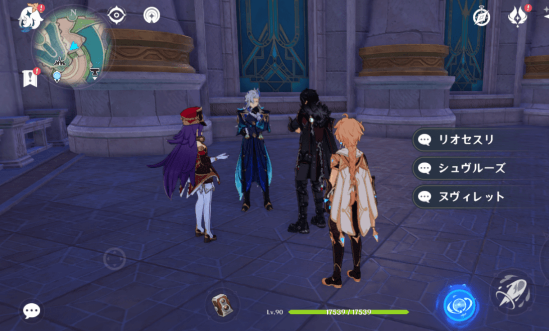 リオセスリとシュヴルーズとヌヴィレット