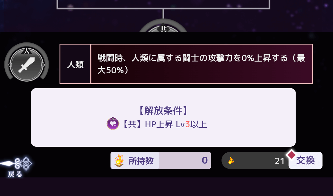 段階的にスキルを解放していく必要がある