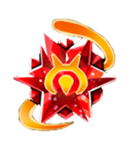 剋命の紅ルーン・V