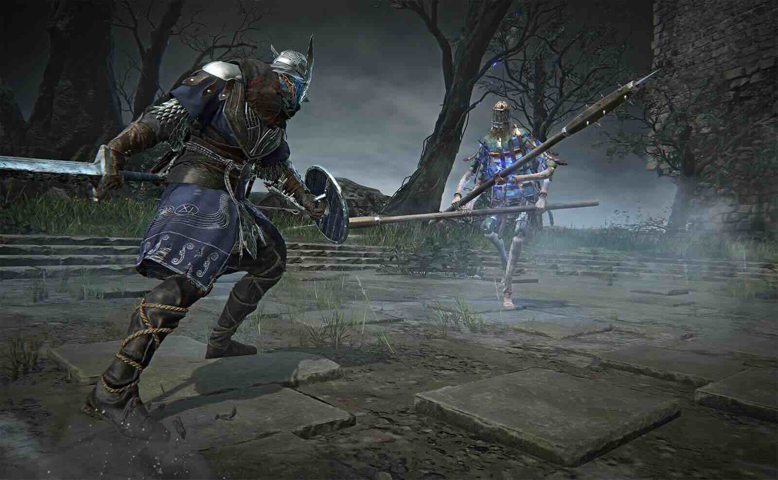 訓練場で武器のお試しや操作確認ができる