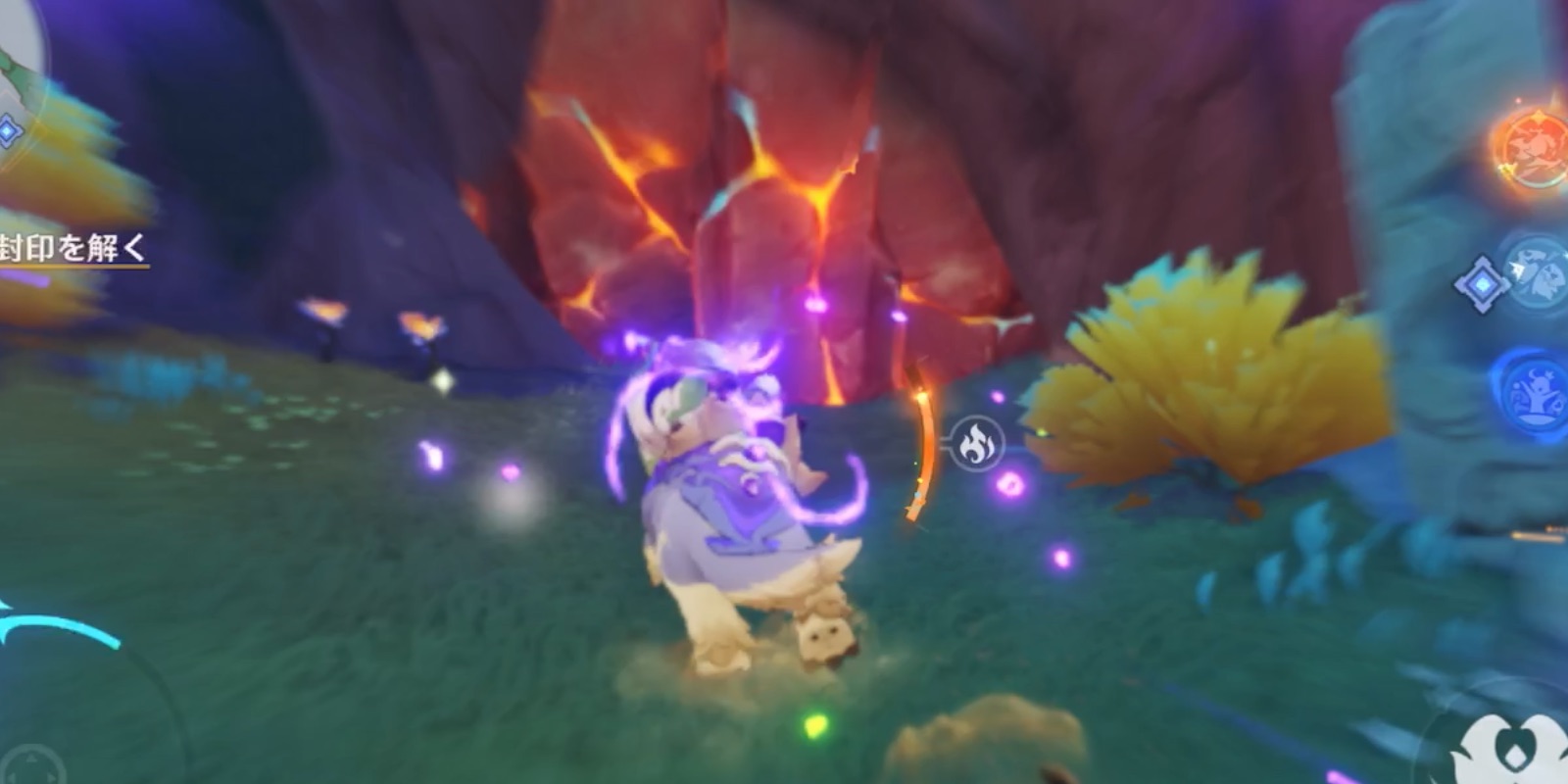 ライノ竜で壊せる岩