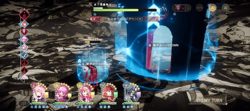 ブレイクタイミングに注意