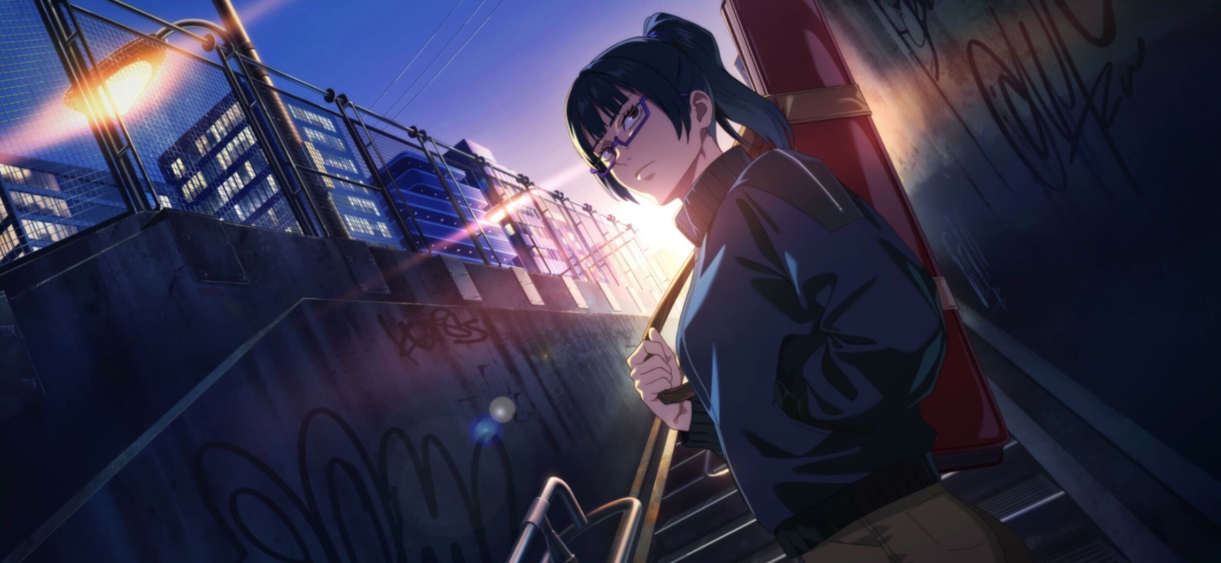 「早朝の出発」禪院真希のキャラ画像