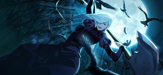 「烏の舞う夜に」冥冥のキャラ画像