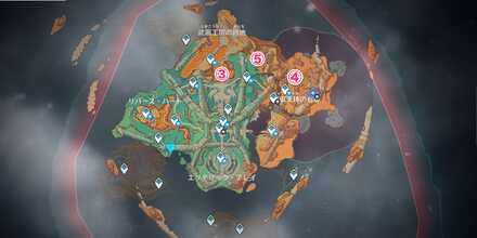 下層の龍像ポイント