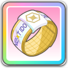 NIAバンド（金白）画像