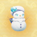 アイドル雪だるま