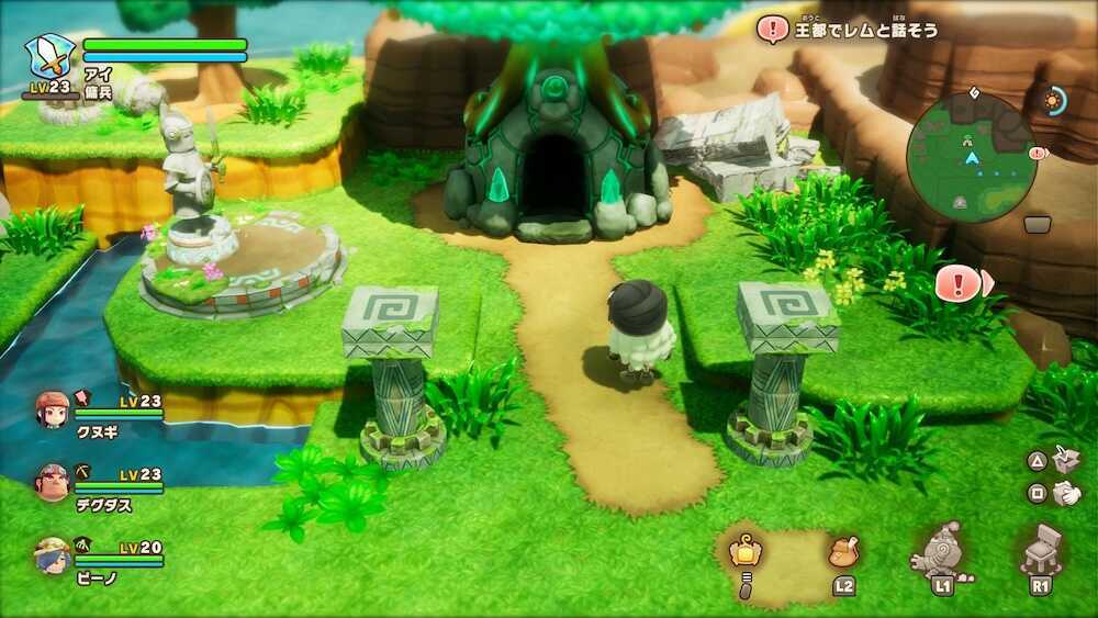 ガチャダンの苗を植える場所の現地画像