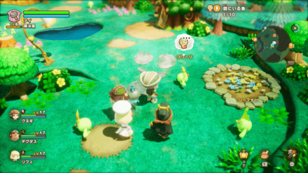 ふかふかの布の依頼人の場所