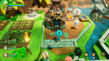 トキノネ村鍛冶屋ギルドと素材屋