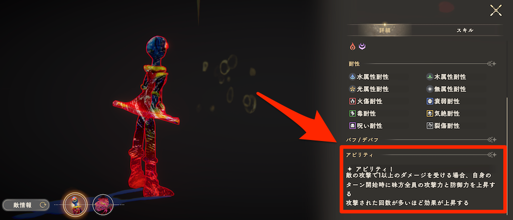 犬の魔女の手下_アビリティ