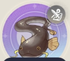 中庭の池に住むヌシの画像