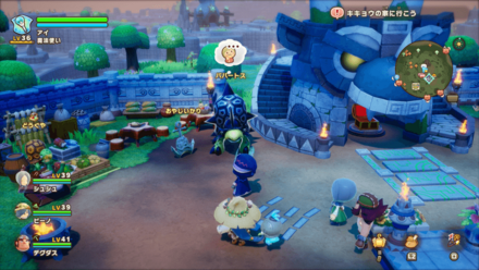 甲羅をピカピカにの依頼人の場所