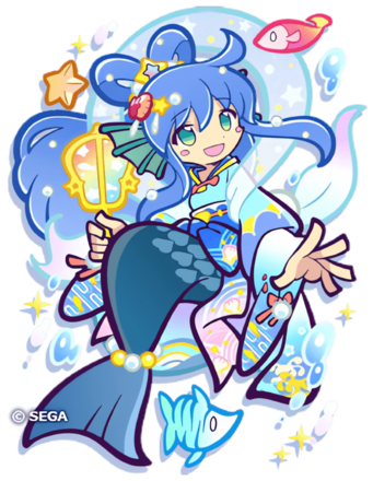 乙姫セリリ とくもり立ち絵