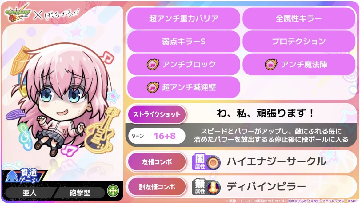 後藤ひとり性能