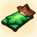 森のベッド画像