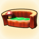 森のソファ画像