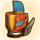 鳥っぽいかぶと画像