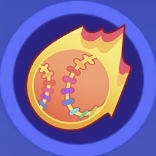 七色の野球ボール