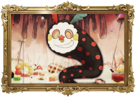 お菓子の魔女の画像