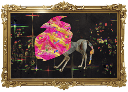 犬の魔女画像