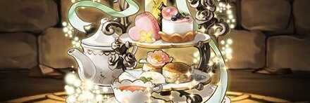 【12589】パズドラカフェ特製アフタヌーンティーセット