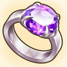 アメジストリング画像