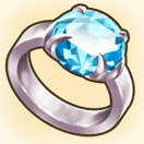 アクアマリンリング画像