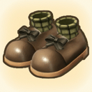 探検隊のくつ画像