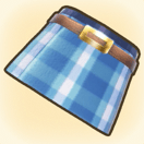 あおタータンキルト画像