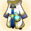 研究者の服画像