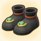 研究者のくつ画像