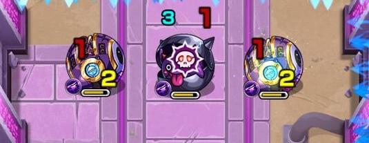 反撃モードを倒してドクロを発動