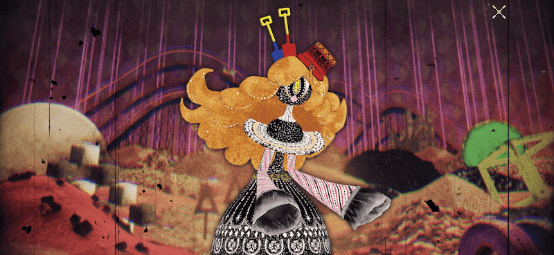 砂場の魔女の画像