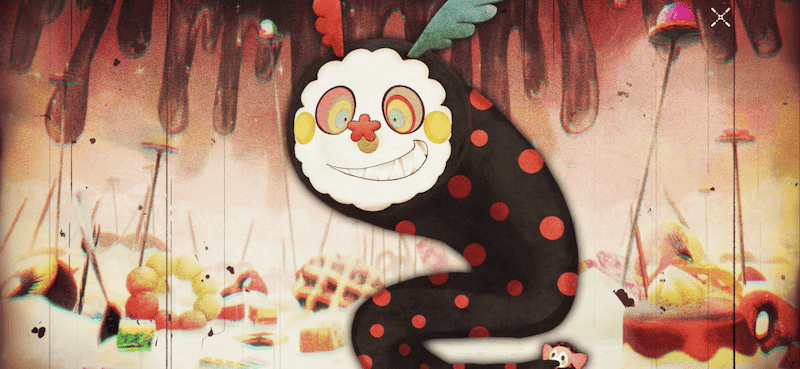 お菓子の魔女の画像